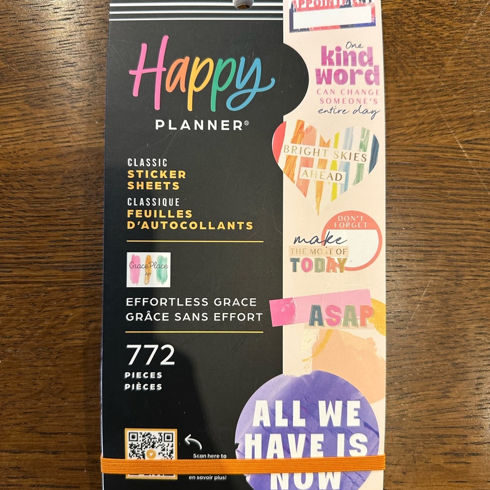 Happy Planner “Effortless Grace” classic Sticker Book